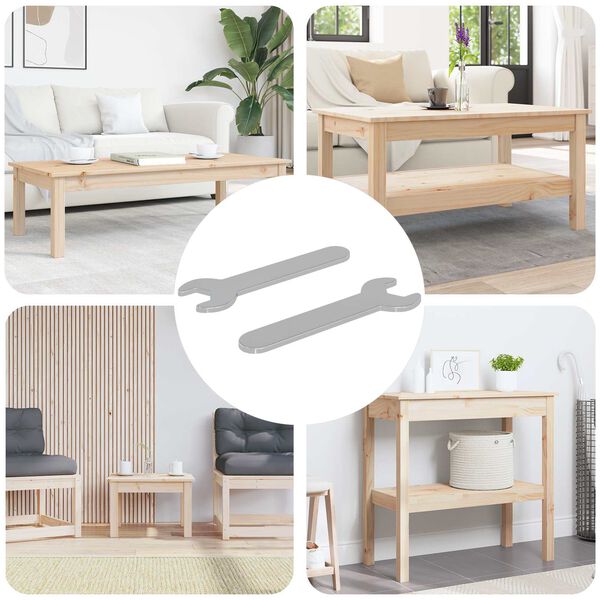 vidaXL Спанер 2 pcs Сребрист 10 mm Желязо