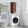 vidaXL Стенен шкаф Старо дърво 34,5 x 34 x 90 см Инженерно дърво
