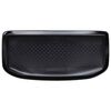vidaXL Килимче за багажник Черно подходящ за VW UP 2012- Каучук