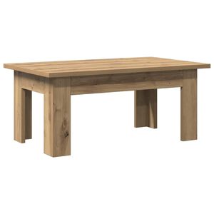 vidaXL Комплект кафе маси, дъб сонома, 100x60x42 см, инженерно дърво