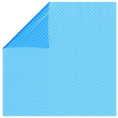 vidaXL Покривало за басейн, синьо, 417 см, PE