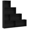 vidaXL Шкаф за книги 6 нива 155 x 24 x 160 см Инженерна дървесина