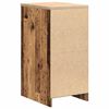 vidaXL Гаражен шкаф за съхранение, старо дърво, 40x51x85 см, бор масив