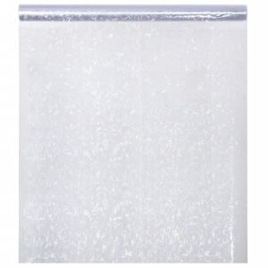 vidaXL Фолио за прозорци матирано 3D модел на дъга 90x1000 см PVC
