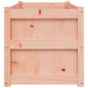 vidaXL Градински сандък, 90x50x50 см, дугласко дърво масив