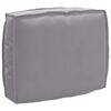 vidaXL Възглавница Сив 50 x 40 x 12 cm Оксфордска тъкан
