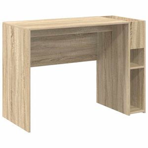 vidaXL Бюро Сонома дъб Инженерна дървесина 109 x 50 x 78 см