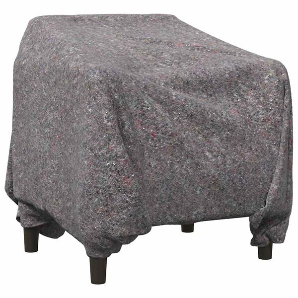 vidaXL Одеяла за преместване 5 pcs Сив 150 x 200 cm текстил