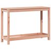 vidaXL Маса за разсаждане с рафт, 108x35x75 см, дугласко дърво масив