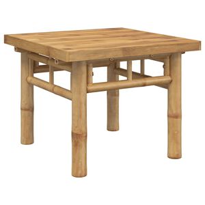 vidaXL Маса за кафе 45x45x35 см бамбук