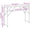 vidaXL Конзолнамаса Черния дъб 105x30x75см Инженерно дърво