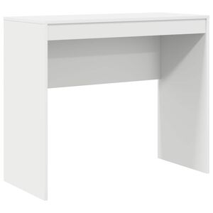 vidaXL Бюро Бяло 90 x 40 x 76 см