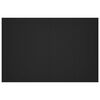 vidaXL Табла за легло, черна, 120x1,5x80 см, инженерна дървесина