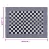 vidaXL Кухненски кърпи 10 бр синьо и бяло 50x70 см памук