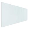 vidaXL Стъклена плоча за камина Прозрачен 120 x 50 cm Стъкло