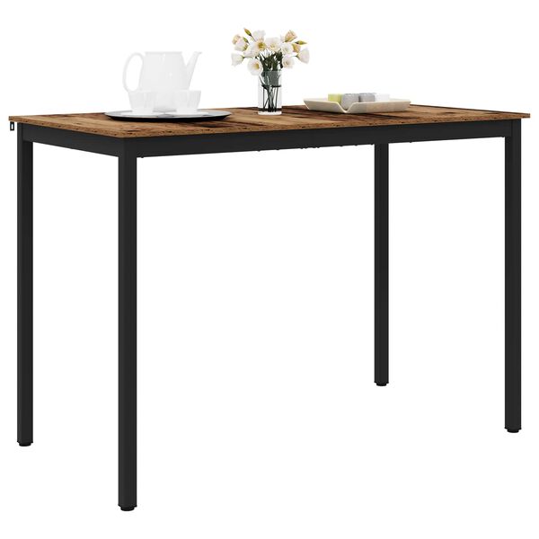 vidaXL Маса за стоене Инженерно дърво