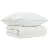 vidaXL Долен комплект 90% гъши пух FULDA 2 бр. 155 x 200 см 210 GSM