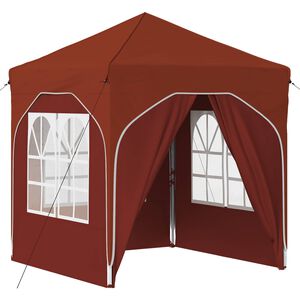 vidaXL Поп-ъп парти палатка 192 x 192 x 245 см Теракота