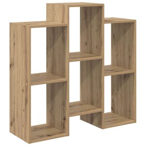 vidaXL Служебен шкаф Дъб 90 x 30 x 90 cm