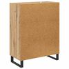 vidaXL Служебен шкаф Дъб 69,5 x 34 x 90 см