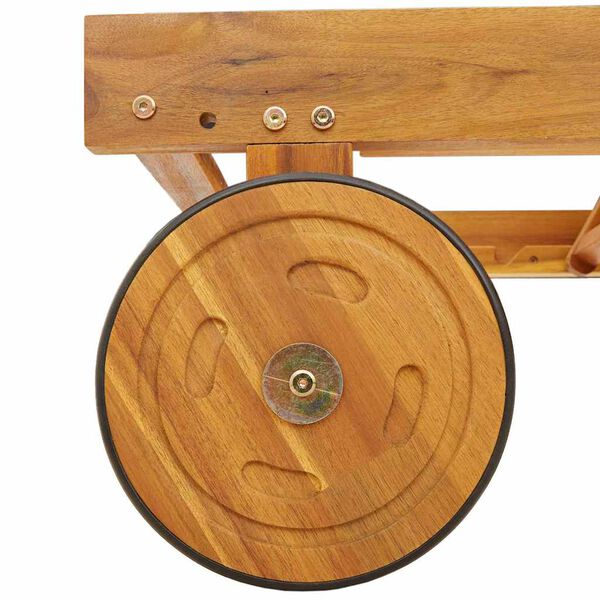 vidaXL Шезлонг с възглавница 2-човек 2 pcs Червено 200 x 67 x 84cm