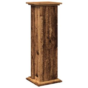 vidaXL Стойка за витрини със съхранение 31x30x90 см инженерно дърво