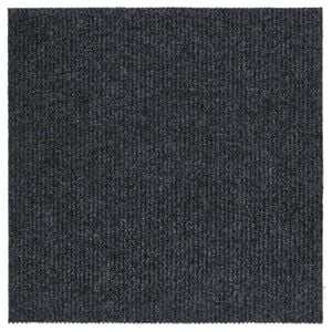 vidaXL Абсорбиращо мръсотията килимче, 100x100 см, антрацит