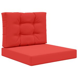 vidaXL Възглавница за диван на открито Полиестер Червено 60 x 60 cm