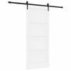 vidaXL Преплъзваща се врата ORKDAL 86 x 198,5 cm Инженерна дървесина