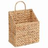 vidaXL Висяща кошница Воден хиацинт 30 x 17,5 x 49,5 см Естествен