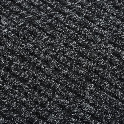 vidaXL Абсорбиращо мръсотията килимче, 100x400 см, антрацит