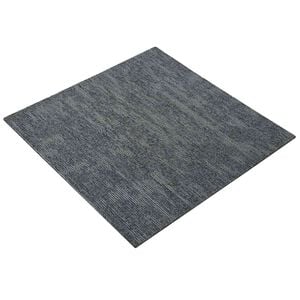 vidaXL Килимна плочка Небесносиво 50 x 50 cm 4 pcs ПП и Битум