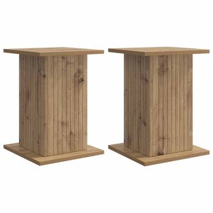 vidaXL Стойка за растения 2 бр. Дъб артизан 30,5 x 30 x 43 см