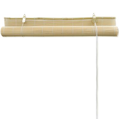 vidaXL Естествена бамбукова роло щора 120х220 см