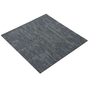 vidaXL Килимна плочка Небесносиво 50 x 50 cm 36 бр. ПП и Битум