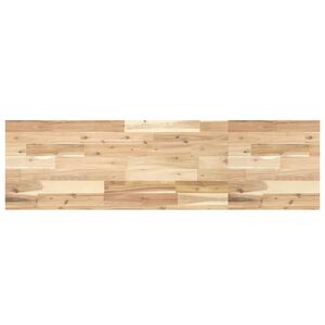 vidaXL Плот за маса, 120x40x4 см, правоъгълен, акация масив