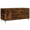 vidaXL Кафе маса, опушен дъб, 102x44,5x50 см, инженерно дърво