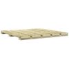 vidaXL Плочка за decking 24 бр. Зелено 50 x 50 cm