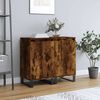 vidaXL Бюфети 2 бр опушен дъб 40x35x70 см инженерно дърво