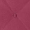 vidaXL Възглавница за гръб Виненочервен 100 x 50 cm Кордюрова тъкан