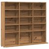vidaXL CD шкаф Artisan Oak 100x23x89,5 cm Инженерна дървесина