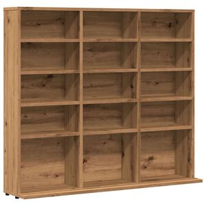 vidaXL CD шкаф Artisan Oak 100x23x89,5 cm Инженерна дървесина