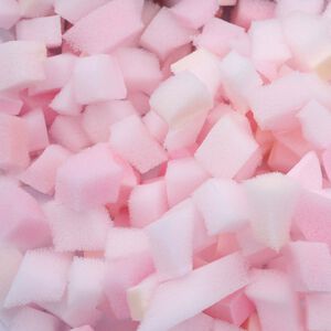 vidaXL Счупена пяна за запълване Розово 5 kg Полуретан