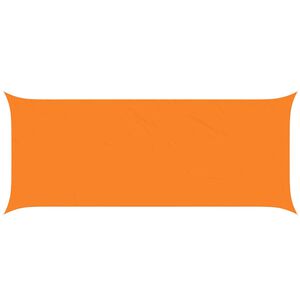 vidaXL Слънчево платно за сянка Оранжево 6 x 2,5 м