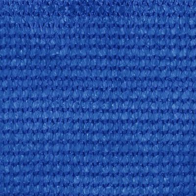 vidaXL Външна роло щора, 160x140 см, синя, HDPE