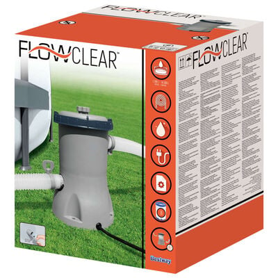 Bestway Flowclear Филтърна помпа за плувен басейн 2006 л/ч