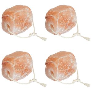 vidaXL Солени Камъчета за Лизане Розово Солена скала