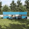 vidaXL Camping Windbreak Blue 490x123 cm Водоустойчив