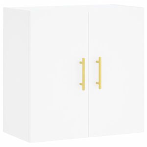 vidaXL Стенен шкаф, бял, 60x31x60 см, инженерно дърво
