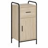 vidaXL Служебен шкаф Дъб сонома 97 x 33 x 81 см Инженерна дървесина